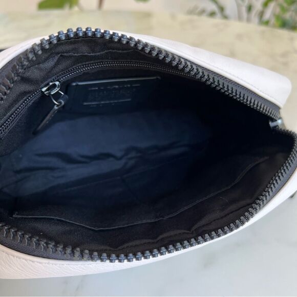 COACH Edge Crossbody In Signature Canvas & Leather 2338 Chalk White Black Bag - Picture 11 of 14